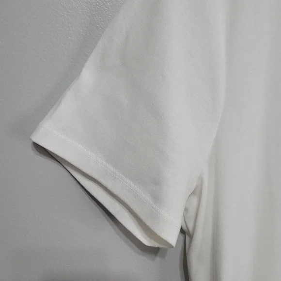 Charter Club 100% Pima Cotton White Tee Size XL - Picture 4 of 11